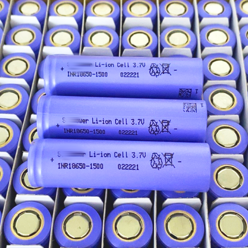 Rechargeable lithium li ion 18650 lithium ion battery 3.6v 18650 battery 1500mah 3.7v 18650 1500mah 3.7v