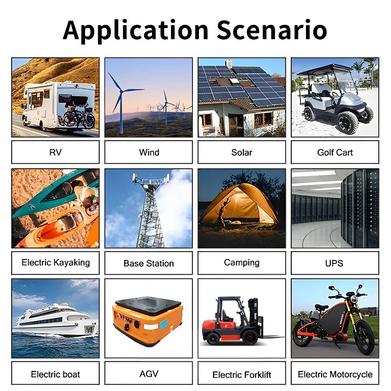 12 Years Warranty 12.8v 100ah Lithium Ion Lead Acid Replacement Lifepo4 Batteries Pack 200ah Solar Storage Battery For Marine