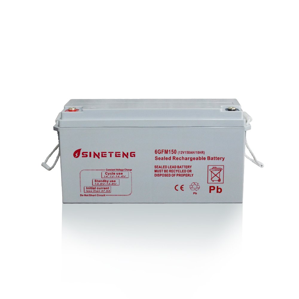 Sealed High Quality 12V 65ah 90Ah 100Ah 150Ah 200Ah 250Ah Deep Cycle Lead Acid Gel Battery Price for Solar Projects