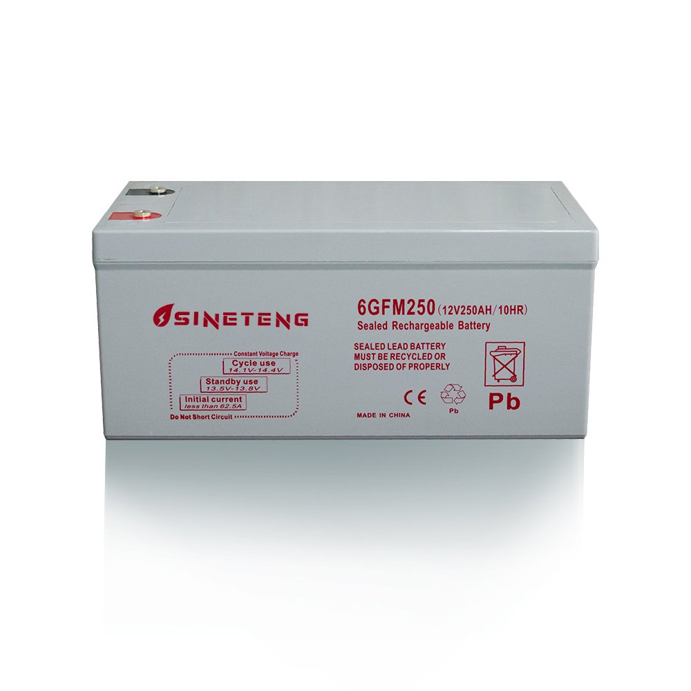 Sealed High Quality 12V 65ah 90Ah 100Ah 150Ah 200Ah 250Ah Deep Cycle Lead Acid Gel Battery Price for Solar Projects