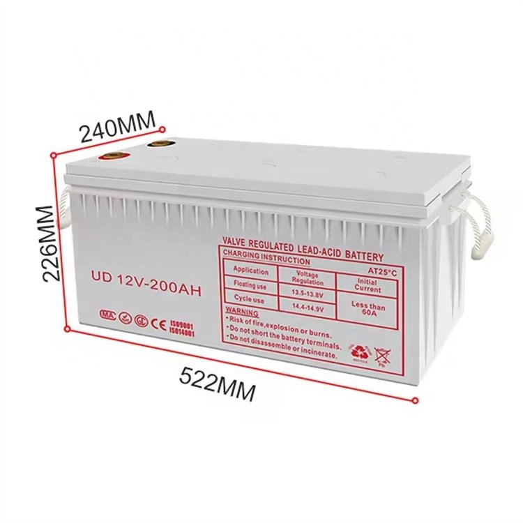 Lead Acid Battery Ups Special Battery 12v 50ah 60ah 100ah 150ah 200ah Hybrid Inverters