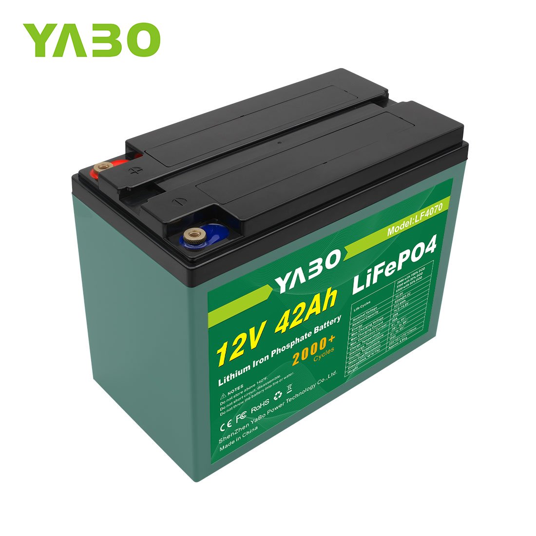 Deep Cycle UPS Power Lithium Iron Phosphate 32700 4S7P 12V 42Ah LiFePO4 Battery For Replacing Lead-Acid Batteries