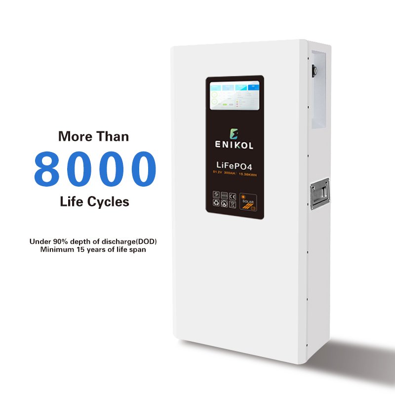Battery Lifepo4 48v 300ah Lithium Iron Phosphate Battery Touch Screen 15kwh Lithium Battery