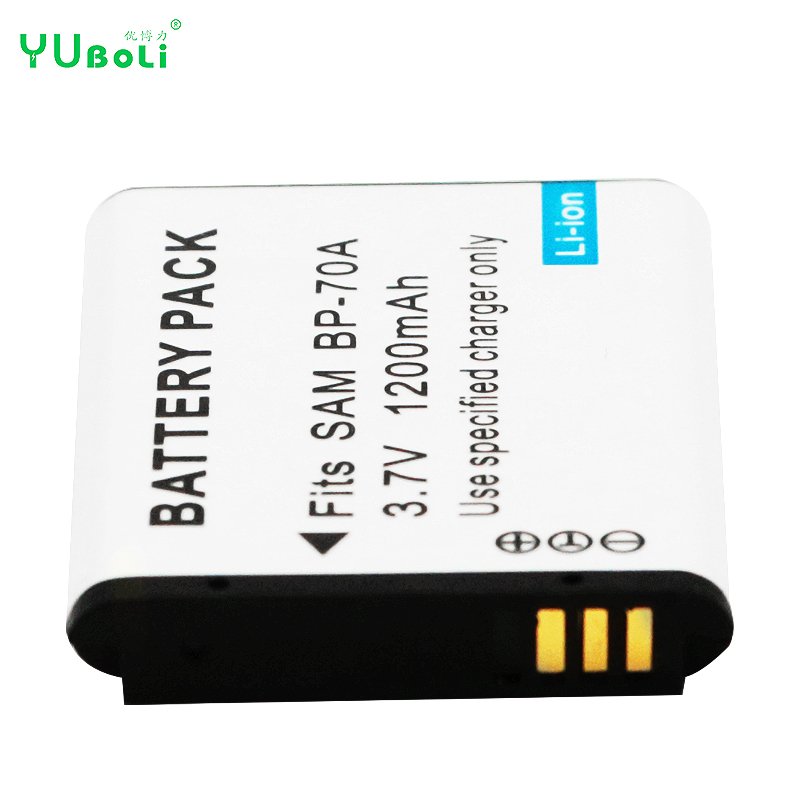 Factory Direct Sale 1200mAh Camera Battery BP-70A BP70A 70A For Samsung ES ST WB Video Battery