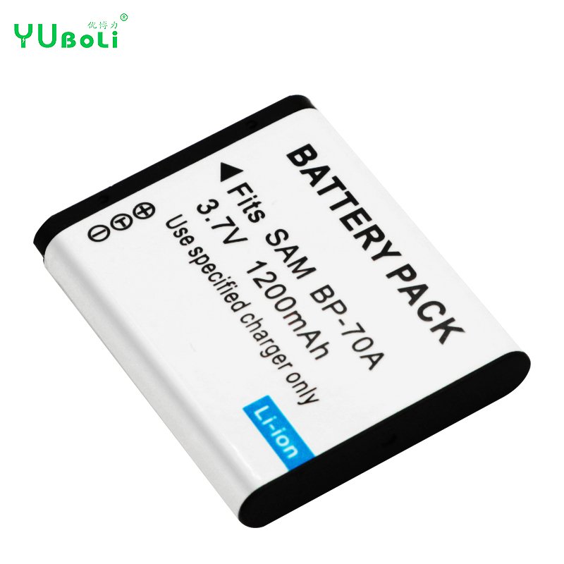 Factory Direct Sale 1200mAh Camera Battery BP-70A BP70A 70A For Samsung ES ST WB Video Battery