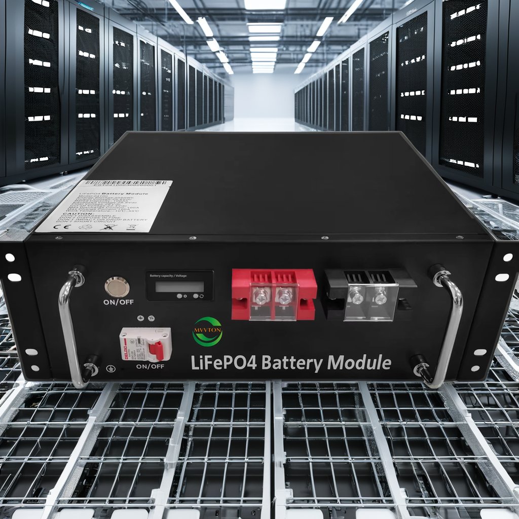 12V /48V 100ah 5kw rack mounted Solar Battery 10kw home use energy storage power Server Rack lifepo4 battery for solar system