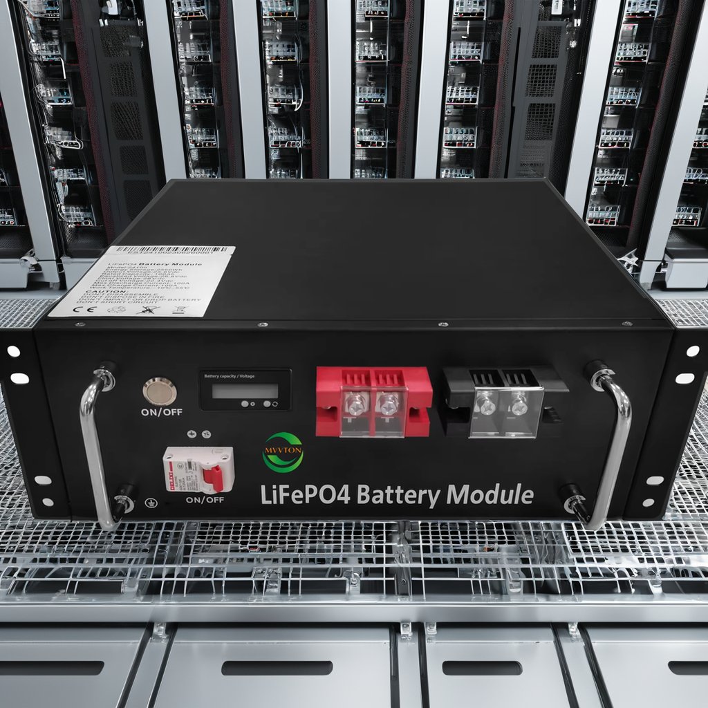 12V /48V 100ah 5kw rack mounted Solar Battery 10kw home use energy storage power Server Rack lifepo4 battery for solar system