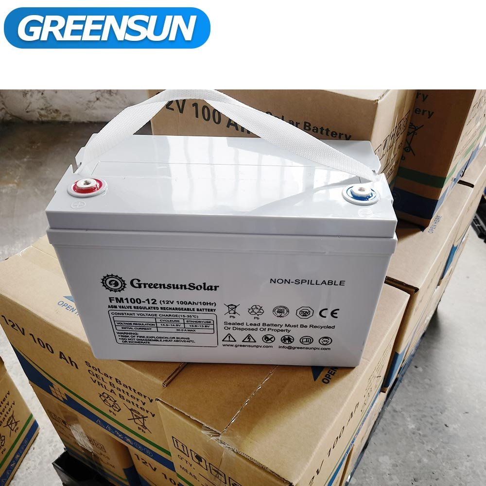Lead Acid Battery 12V 100Ah 200Ah Manufacturer Sealed Storage Battery