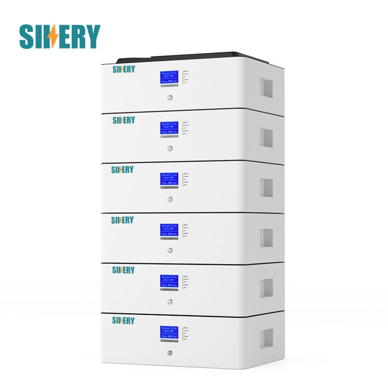 Stackable 48V 51.2v 100ah 5Kwh 10Kwh 15Kwh solar energy storage lithium ion battery Lifepo4 battery pack smart BMS Residential