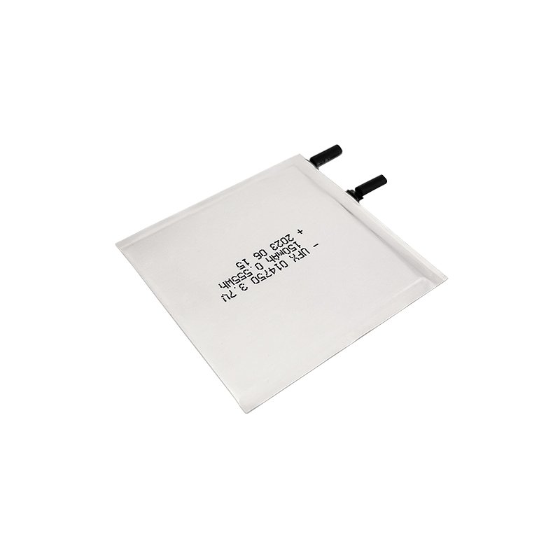 China Super Thin Battery Factory Custom Ultra Thin Lipo Battery UFX 014750 150mAh 3.7V For E-card