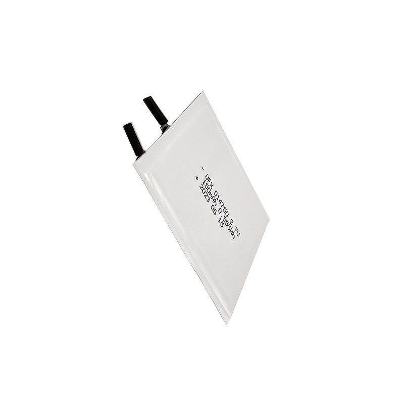 China Super Thin Battery Factory Custom Ultra Thin Lipo Battery UFX 014750 150mAh 3.7V For E-card