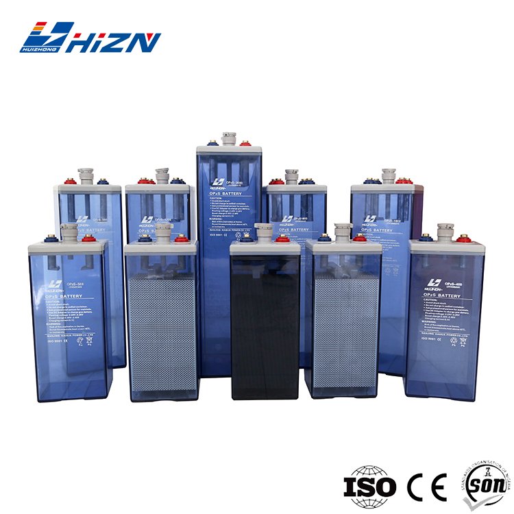 Flooded Type Tubular Plates Lead Acid Battery OPzS 2V 800AH Solar Battery