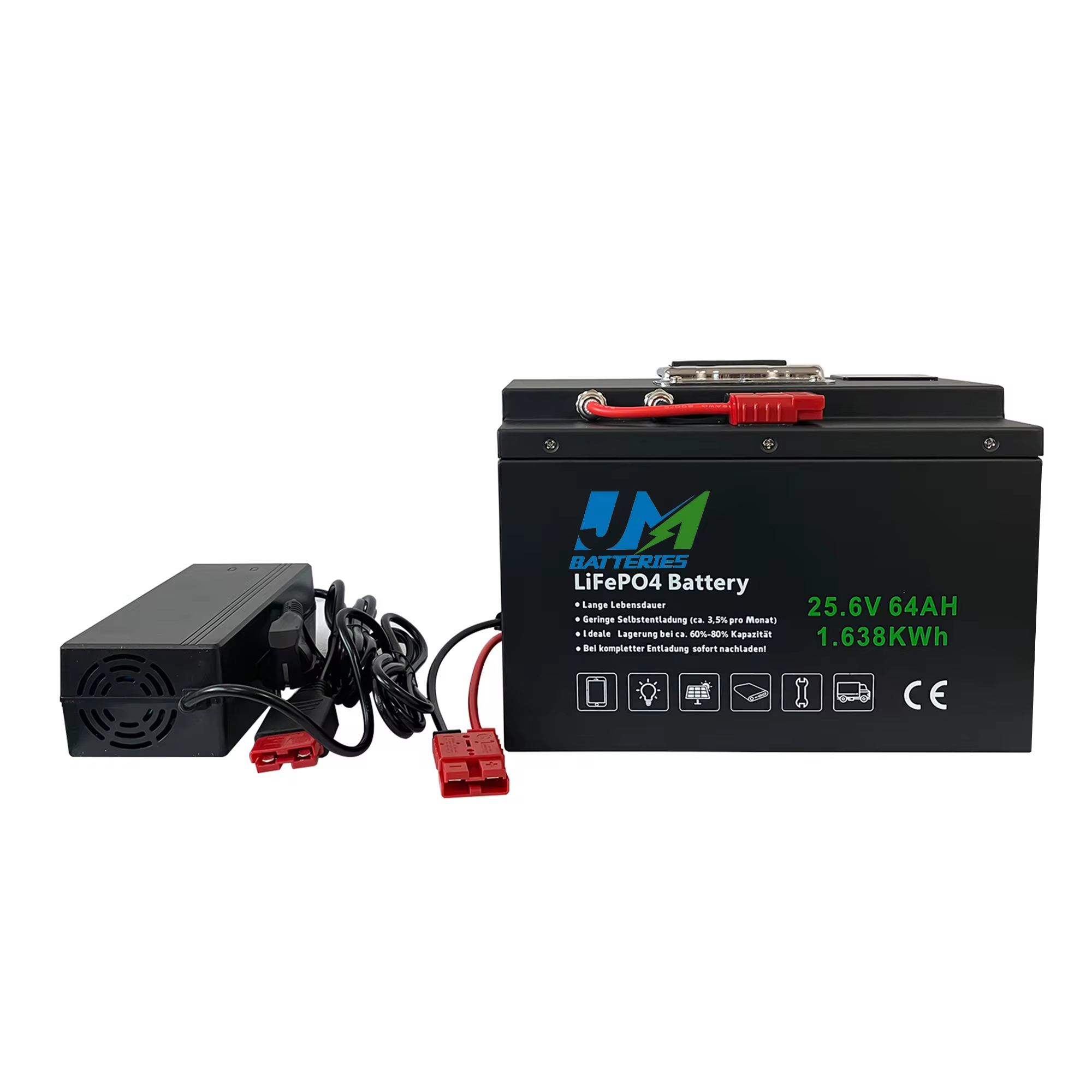 Power System Lifepo4 Battery Rechargeable 24V 50AH 60AH 100AH 150AH 200AH Electric Motorcycle Tricycle Batteries Lithium Battery