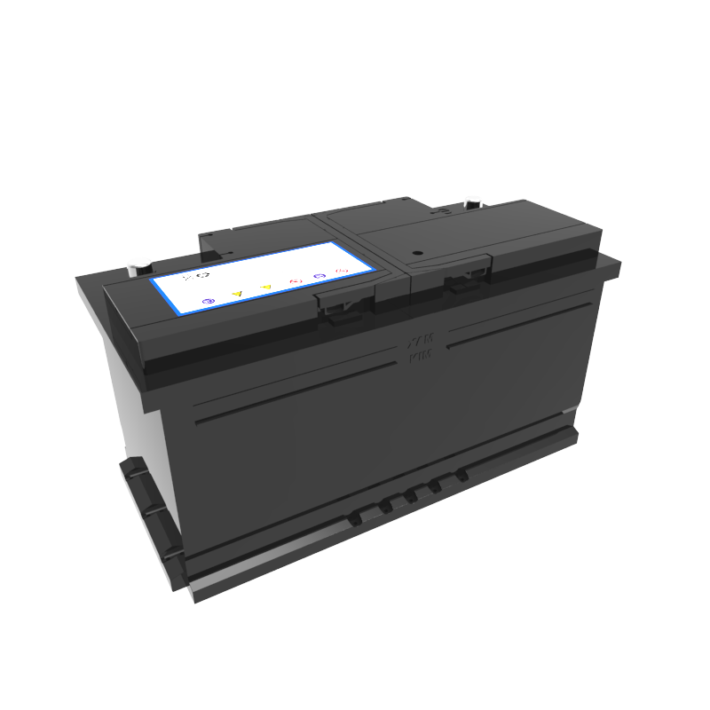 12V 75Ah lead acid battery OEM car maintenance-free EFB storage battery SUPOWER EFB-T7-75A