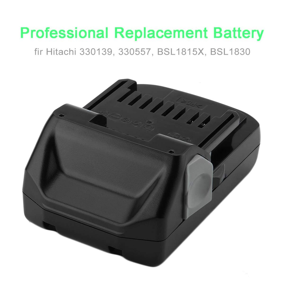 18V Replacement Battery for Metabo Hitachi Compatible with Metabo Hitachi 339782 BSL1830C BSL1815X BSL1815S BSL1830 330139