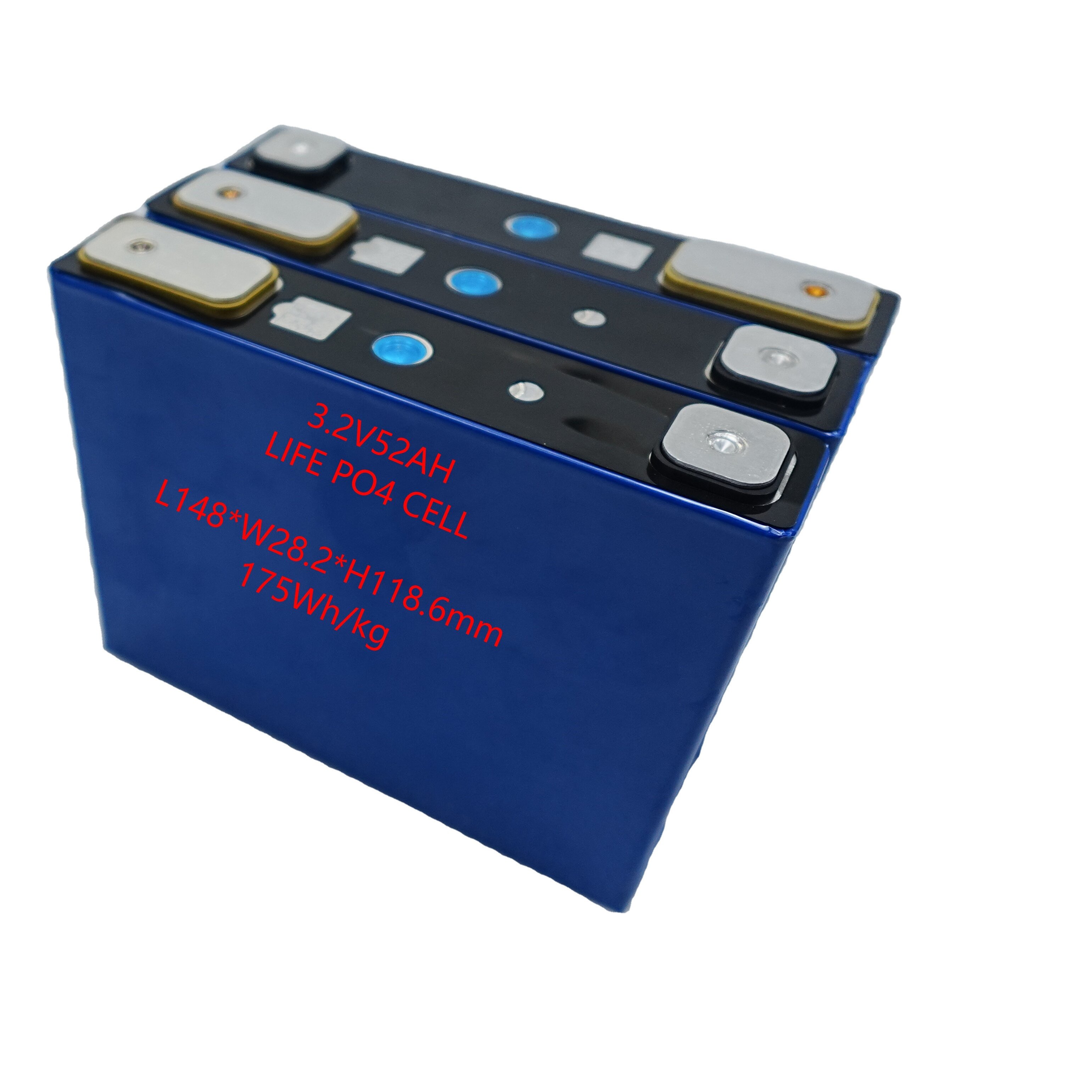 3.2V 52Ah lithium ion phosphate batterylifepo4 lithium ion rechargeable battery 3 LIFEPO4 Cell for Power Energy