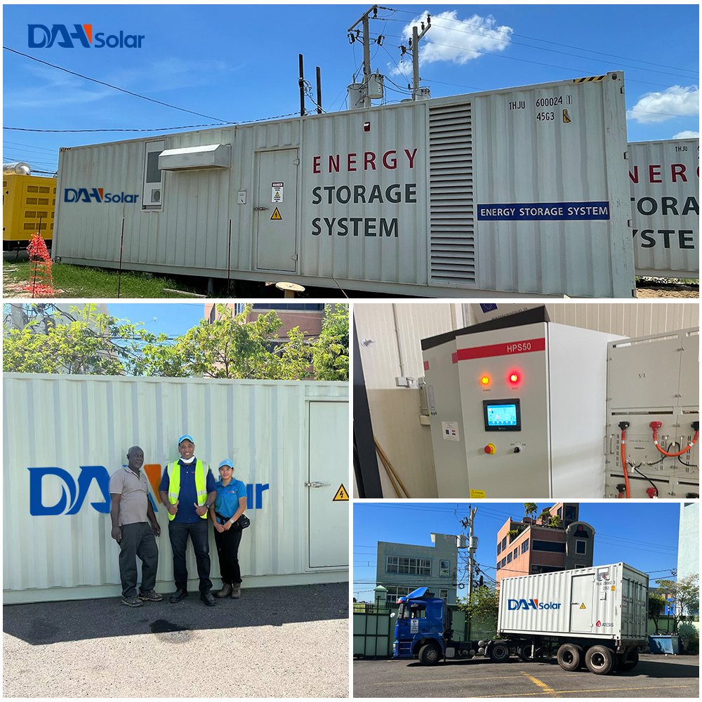 DAH 100KWH 150KWH 200KWH Solar Photovoltaic Energy Storage Systems Lithium Batteries