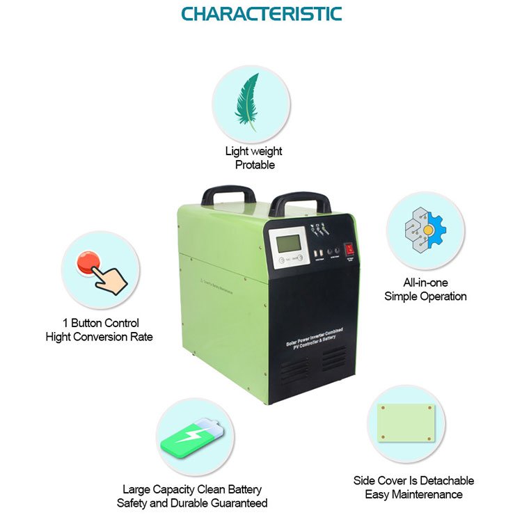 free sample Outdoor Solar Energy Systems 20w Portable Solar Charging Station Power Station