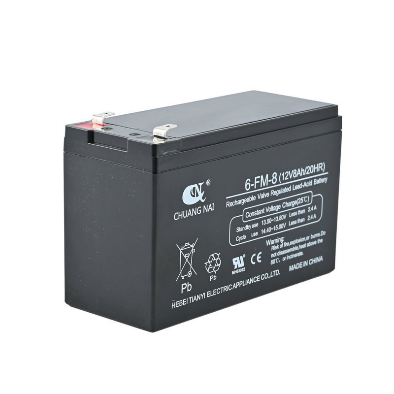 TIANYI Lead-Acid Battery 12V 8AH 20HR Rechargeable Battery For UPS Electric Rolling Shutter Door Kids Electric Vehicle