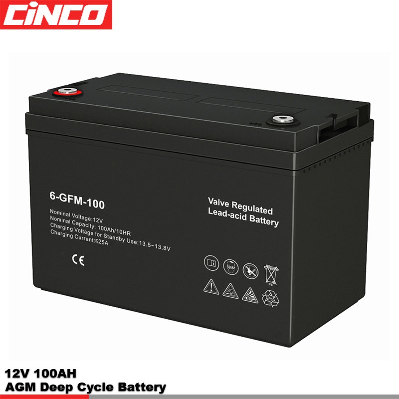 Small power 12V 12AH Deep Cycle Sealed AGM lead acid batteries for solar lighting system good quality factory price from China