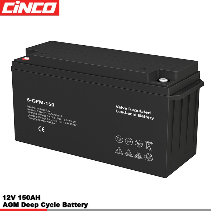 Small power 12V 12AH Deep Cycle Sealed AGM lead acid batteries for solar lighting system good quality factory price from China