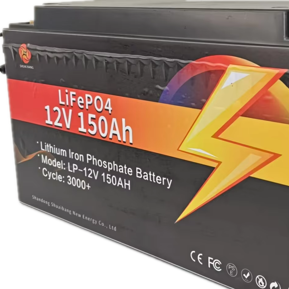 12 V 150 AH Lead-acid Battery Box Built-in Lithium-ion Lifepo4 Battery Suitable for 12V Lead-acid Devices and Other Equipment
