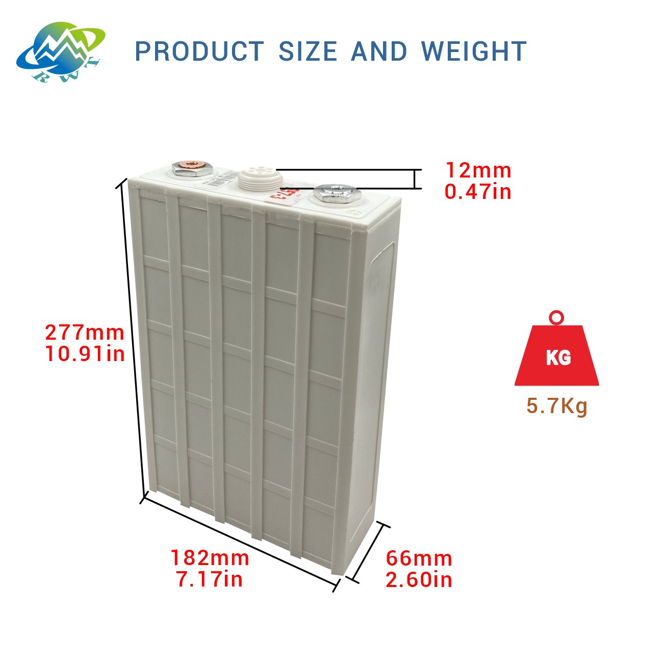 RWT Shenzhen City China waterproof and high capacity lithium ion batteries 3.2v 180ah 200ah Lifepo4 solar battery 200ah