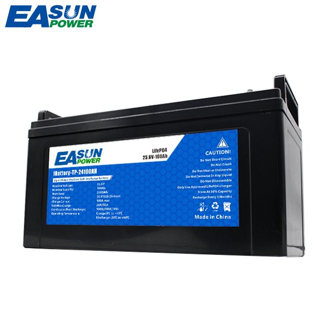 EASUN POWER Lithium Battery Pack 600Wh 1200Wh 2400Wh 12V 24V 48V 50Ah for Hybrid Offgrid Inverter Storage System