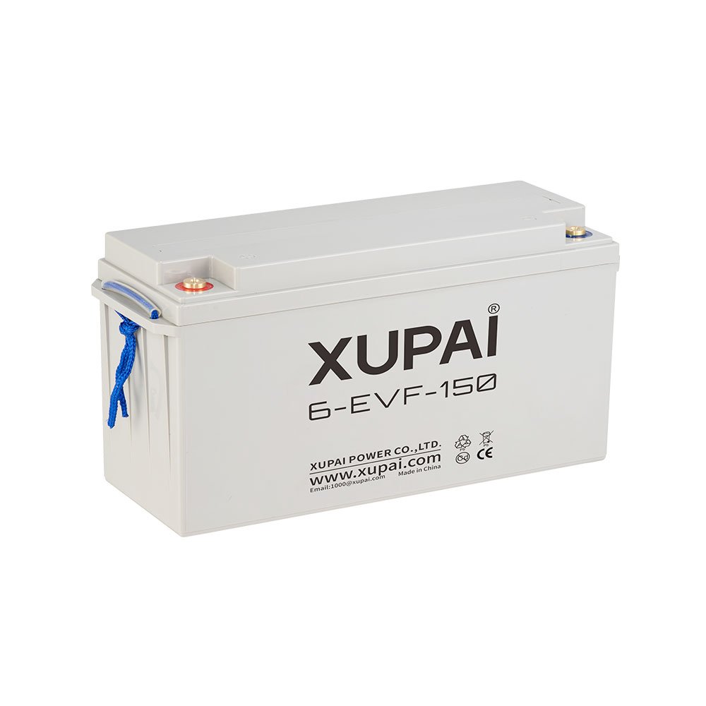 Real 12v 150ah rechargeable lead acid battery 6-EVF-150 for electric tricycle