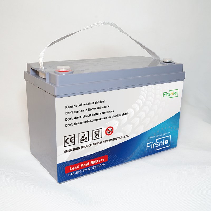 Firsola 12V 110Ah M8 Terminal Back up Lead Acid Battery for Auto Control System UPS Telecom Station