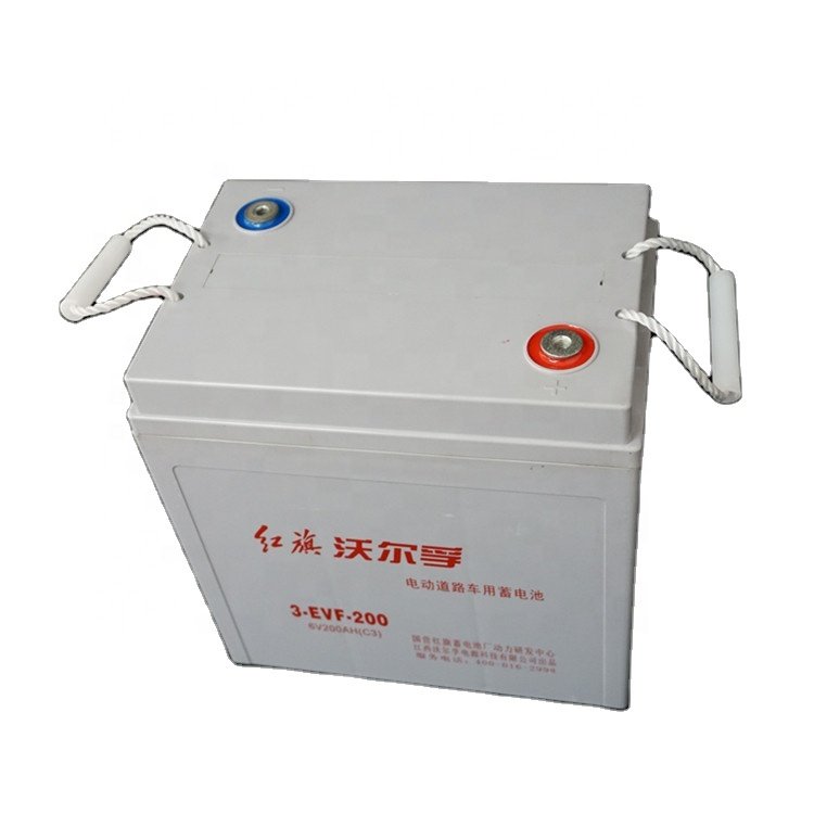 6v 200ah deep cycle sealed lead acid golf cart battery manufacturers 3-EVF-200 batteries