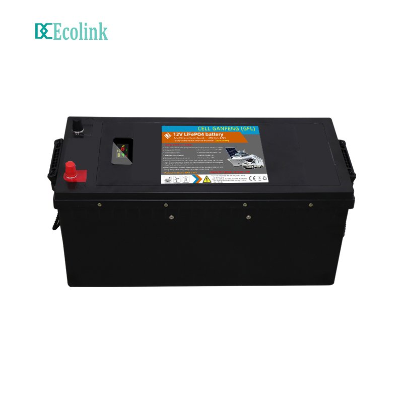 Rv Marine Built in bms 12V 12.8V 200ah 300ah solar system energy storage lifepo4 battery lithium ion batteries packs