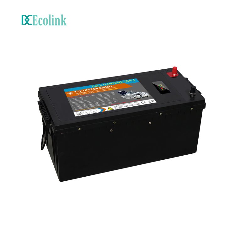 Rv Marine Built in bms 12V 12.8V 200ah 300ah solar system energy storage lifepo4 battery lithium ion batteries packs