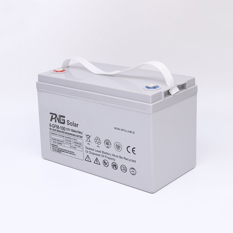 PNG Solar Deep Cycle Battery 12V 100ah Gel Solar Battery