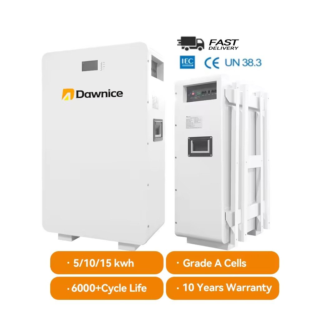 New Energy Solar Energy Storage System Lithium Ion Battery 51.2V Lifepo4 Battery 100Ah 200Ah 5Kwh 10Kwh Home Solar Battery