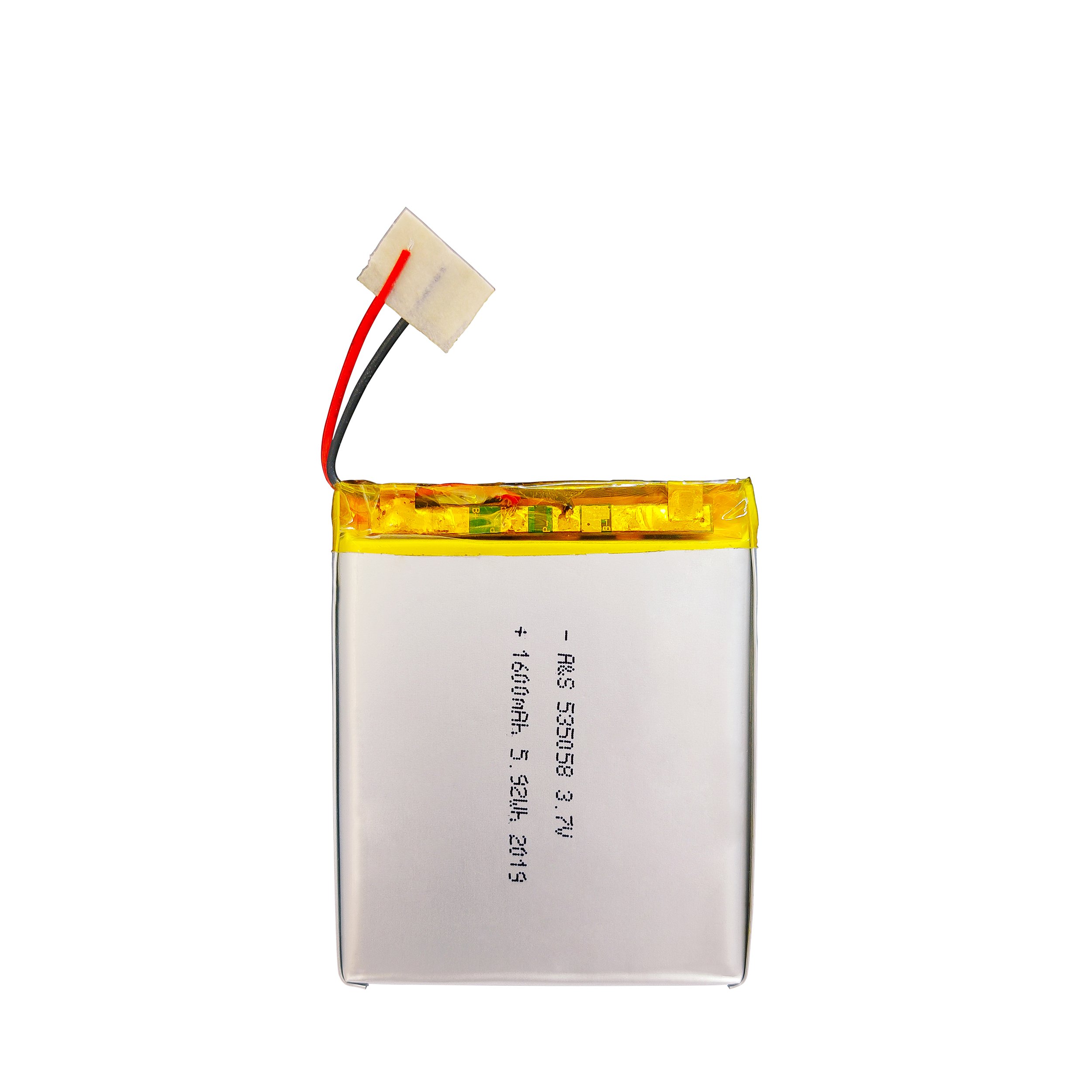 Rechargeable 535058 1S2P lithium polymer battery pack 3.7v 3200mah lipo battery for GPS
