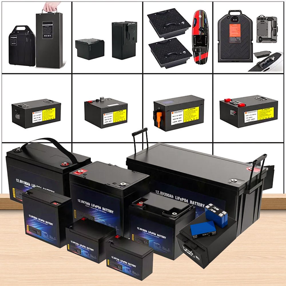 Rts18650 2170 3.7 12V 600-50000mAh lifepo4 customized li-ion lipo power electric tool lithium rechargeable scooter battery pack