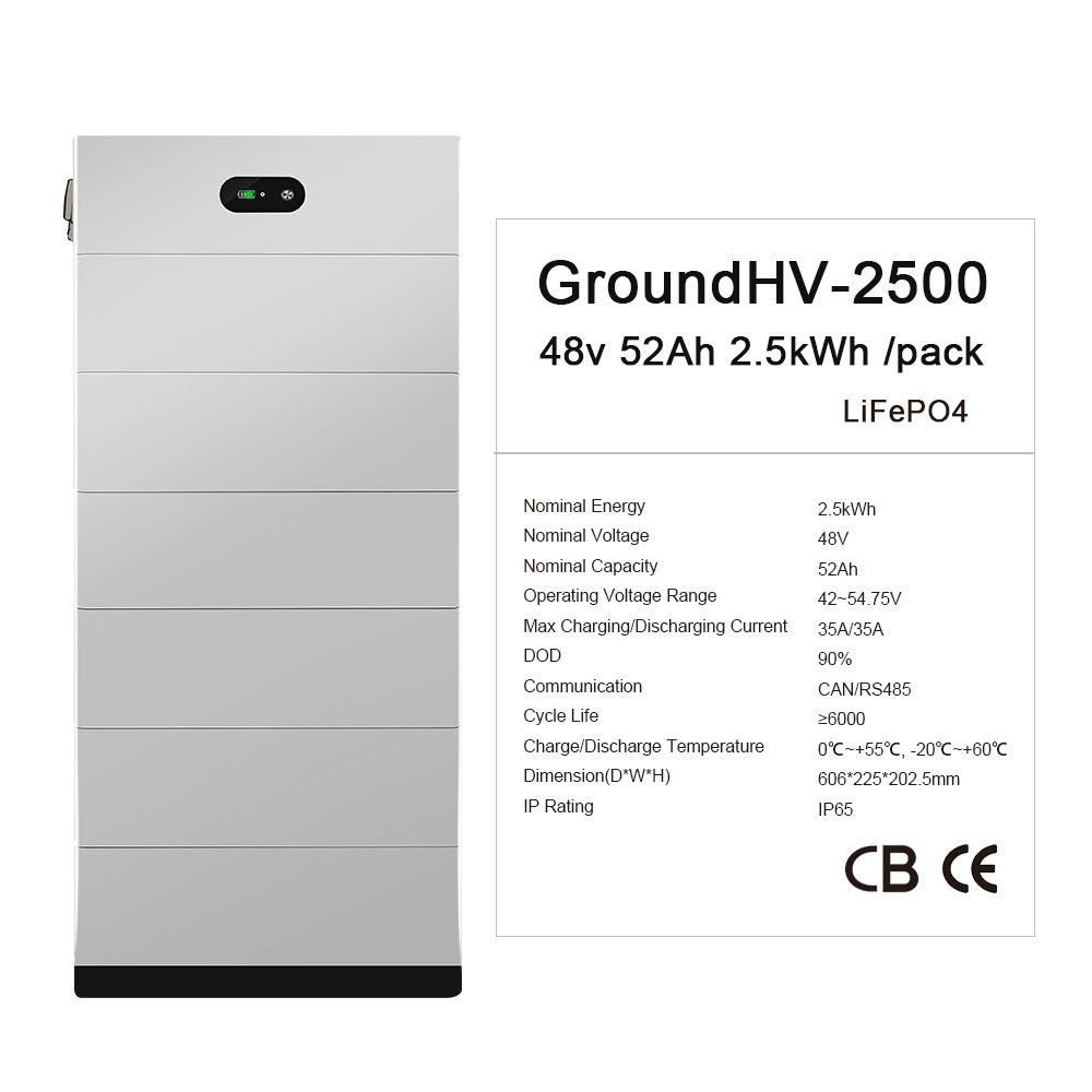 Germany Warehouse Hybrid Energy Storage System Deep Cycles LiFePO4 Batteries 10kw 15kw 20kw High Voltage ESS HV Lithium Battery