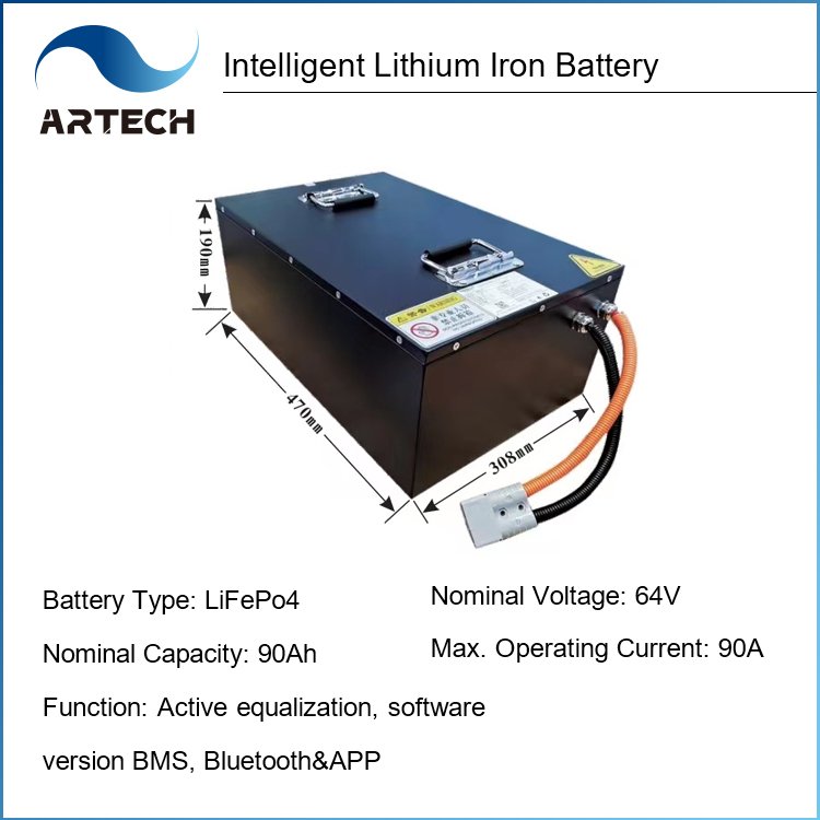 Premium Performance Lithium Ion Batteries 48V 100Ah for Superior Efficiency