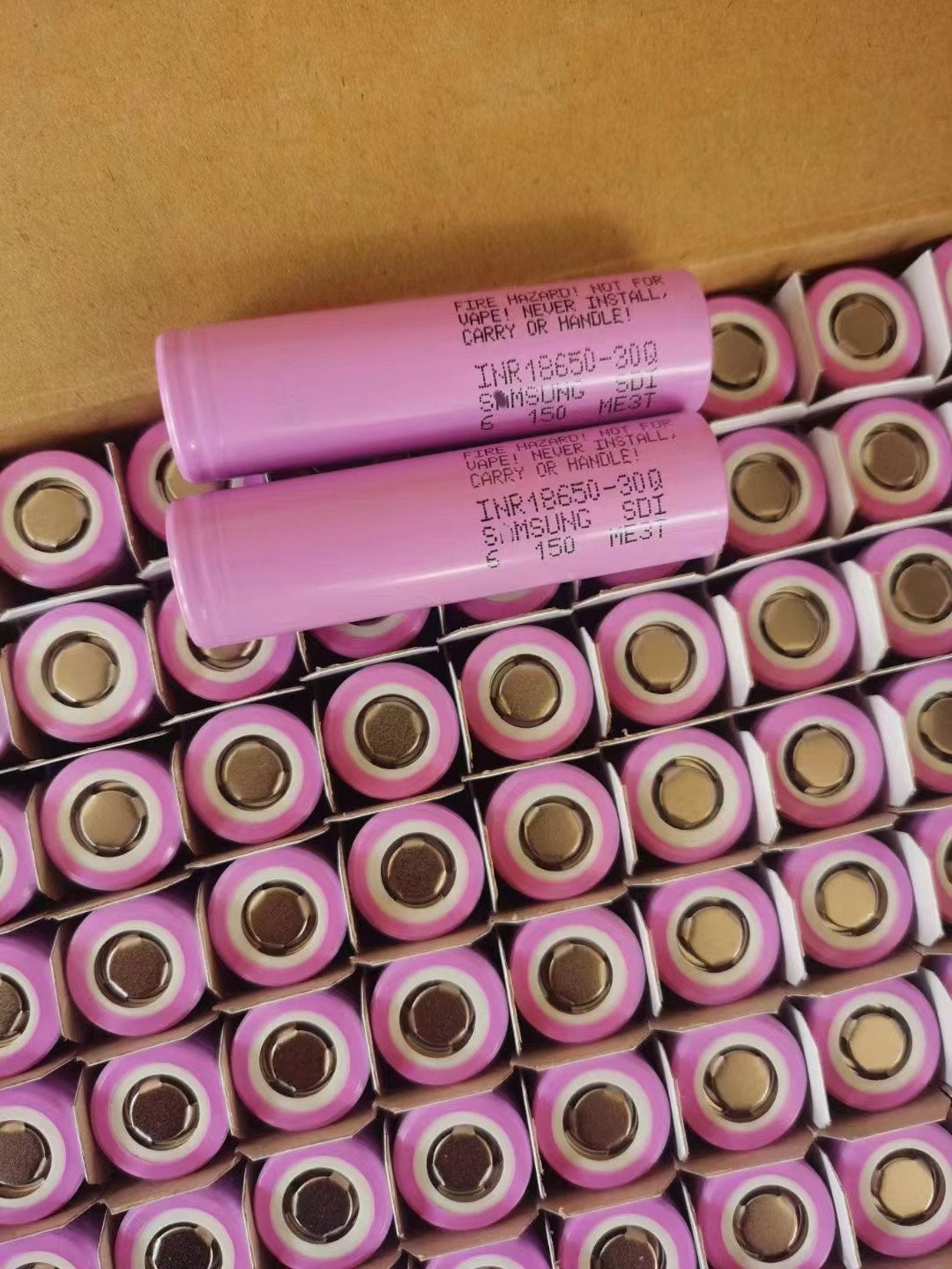 KC icr ncr 18650 china custom rechargeable batteries 35e 30q 25r vtc6 mj1 bateria litio akku bulk lithium-ion ncr18650b inr18650