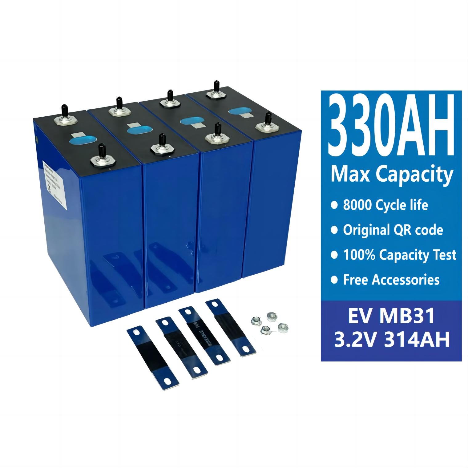 Starmax MB31 314Ah 3.2V Lifepo4 Battery Energy Storage System Cell Hektary Ofgrid Lifepo4 314Ah Lifopo4 Lithium Battery