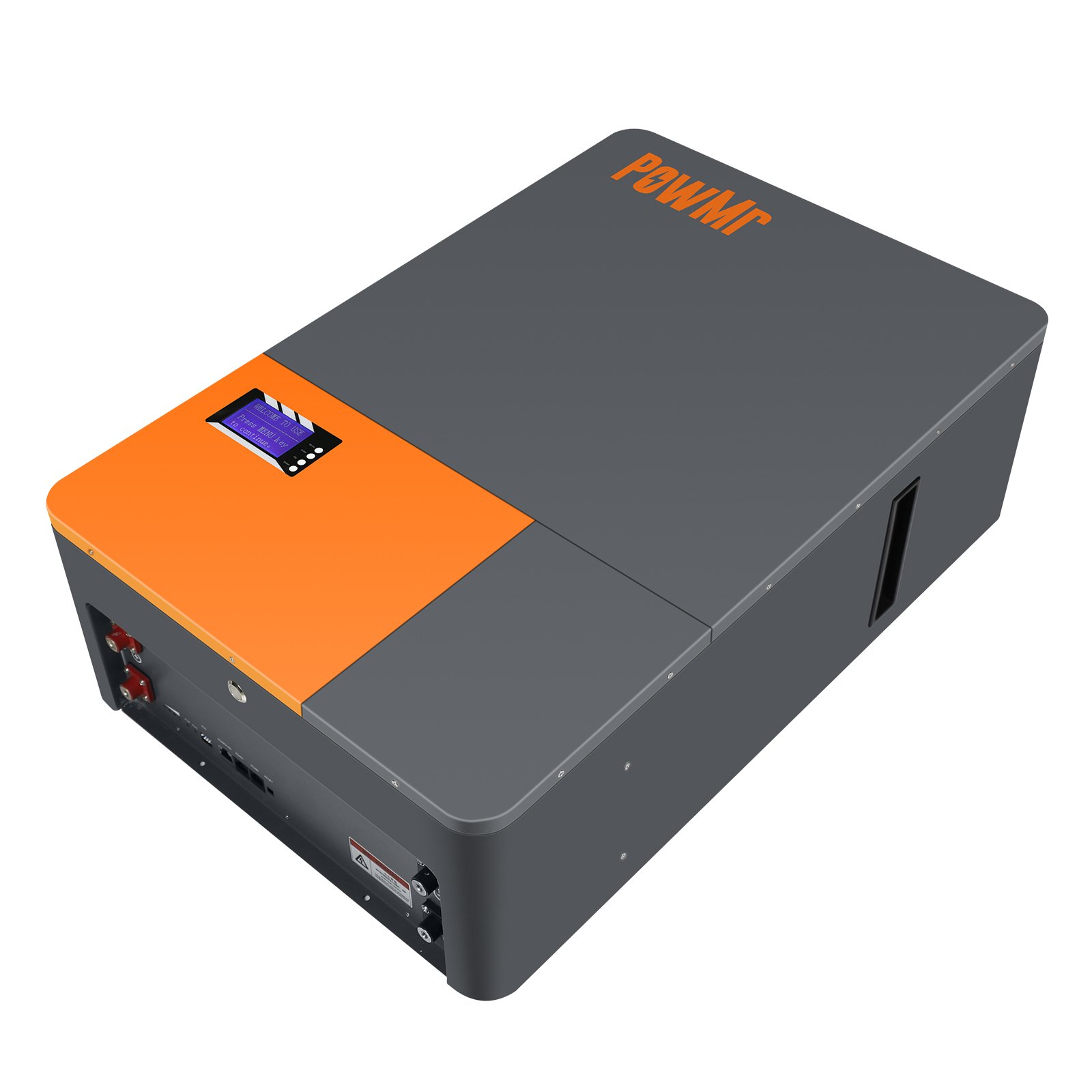 PowMr Wall mounted 100AH 51.2V 5KW Battery Lifepo4 200AH 51.2V 10KW Household energy storage Lithium ion Battery