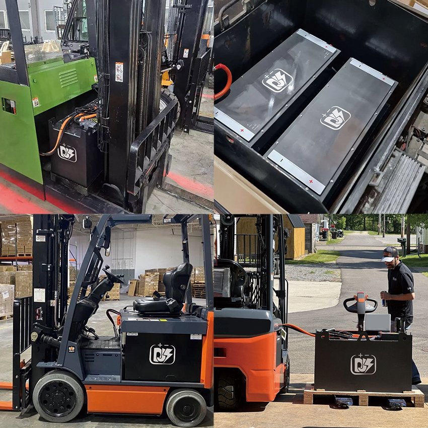48 V 560Ah Customized Fast Charging Lithium 48V LiFePO4 Forklift Battery Deep Cycle Battery For Forklift with Cooling System