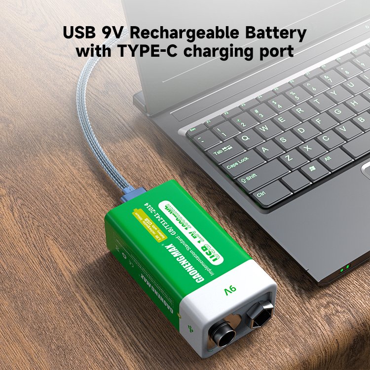 Deep Cycle Green Power Rechargeable Lithium Ion Battery pack 9V 1000mwh Rechargeable Battery Li-ion