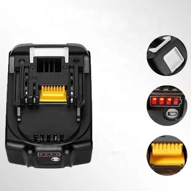 Replacement Makita 18v 5ah 6ah BL1860 18650 lithium ion battery pack for power tool cordless drill combo