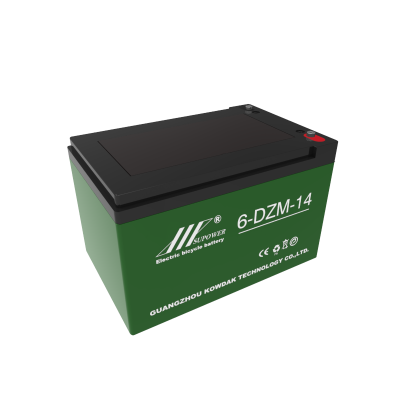 12V 14Ah lead acid battery OEM electric bicycle e-bike battery SUPOWER 6-DZM-14