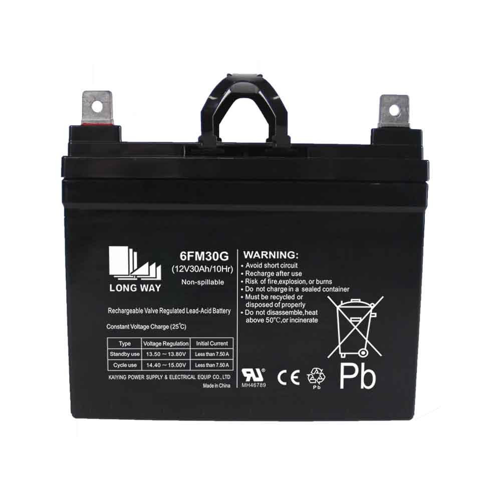 OEM Wholesale 12V Deep Cycle AGM Lead Acid Battery for Solar System Golf Carts Storage Toys and Medical Equipment