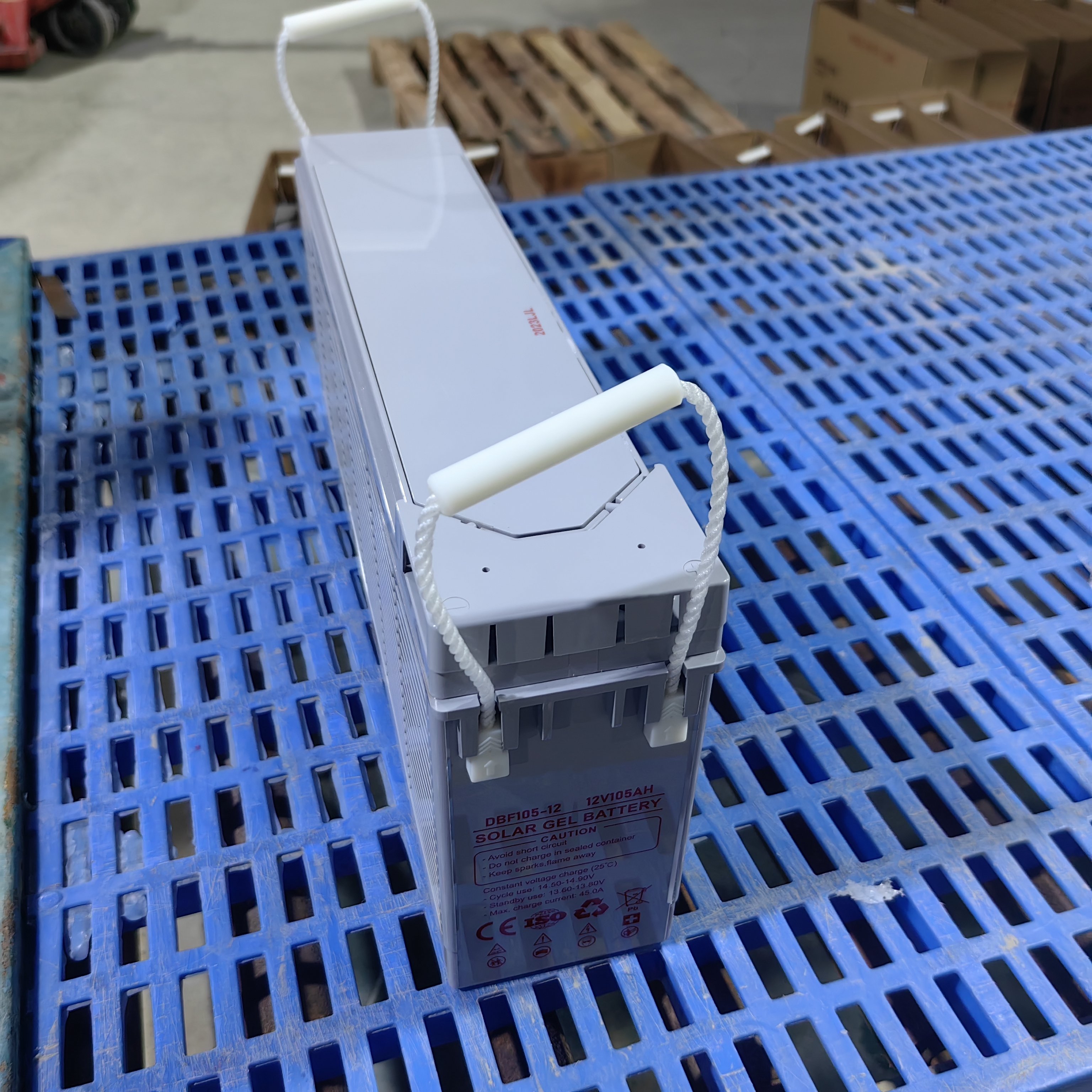 Gel Battery 12V Lead Acid Batteries 100ah 105ah Front Terminal Battery