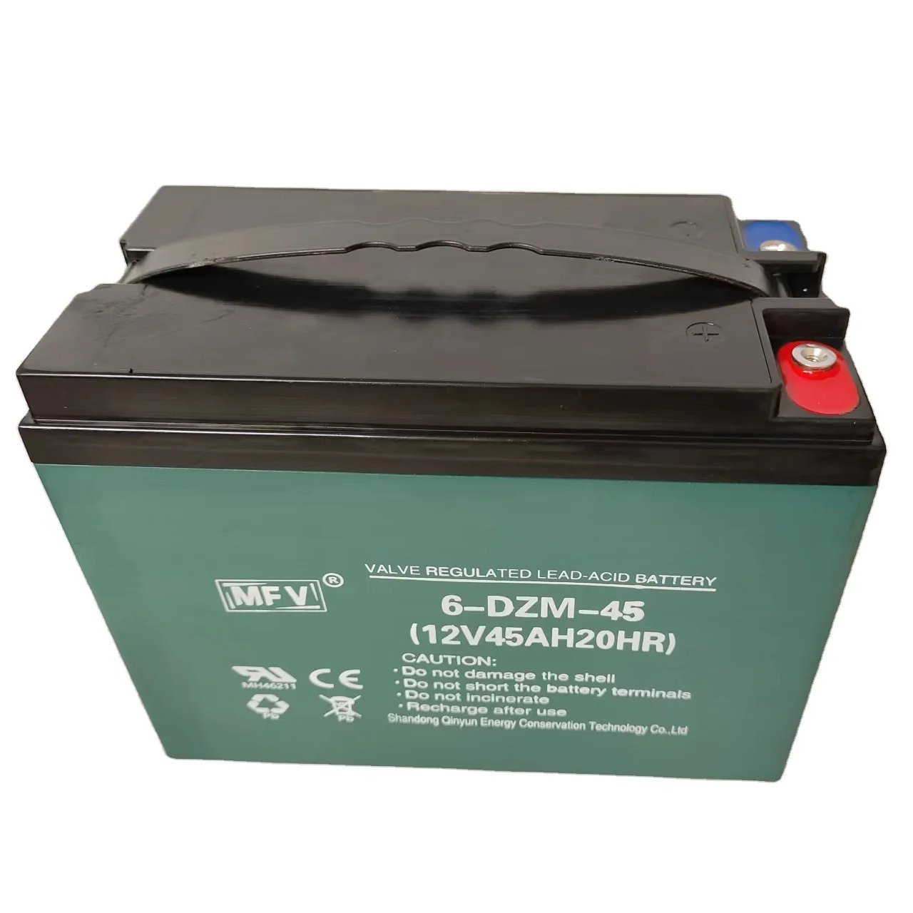 12V45AH rechargeable sealed battery lead-acid battery
