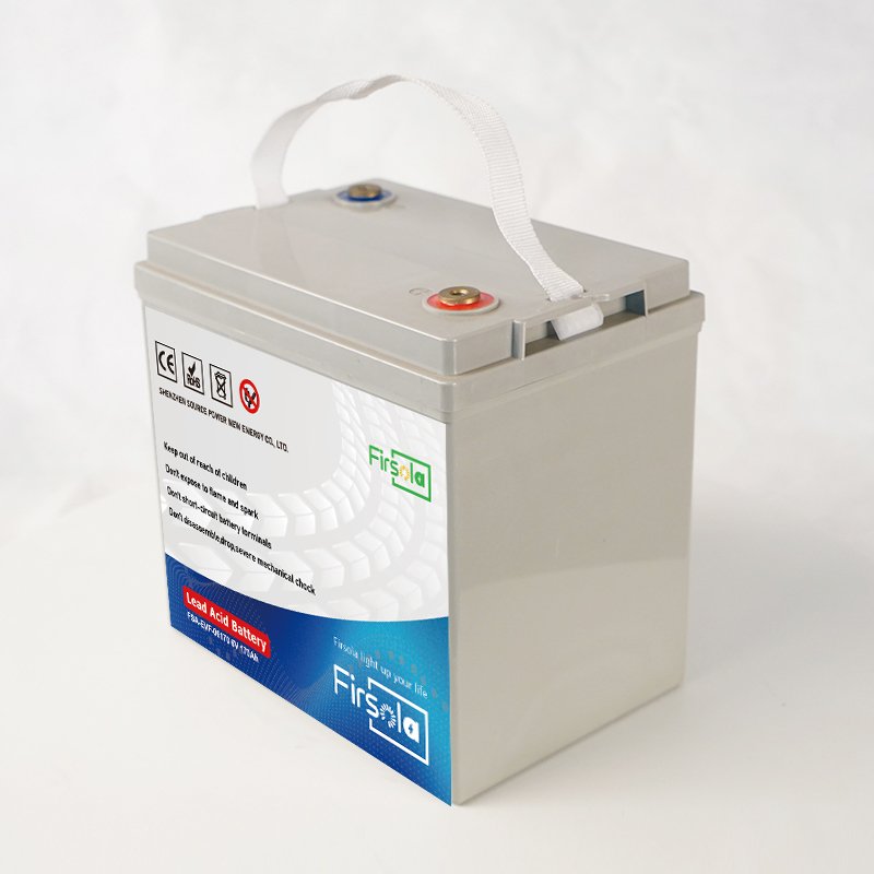 FIRSOLA 8V 170Ah Lead-Acid Battery for Golf Carts Automotive Electric Vehicles Bicycles Scooters UPS Energy Storage